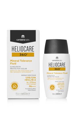 Heliocare 360 Mineral Tol Fluid Bottle & Box JPG